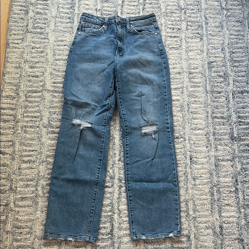 Just black denim size 26